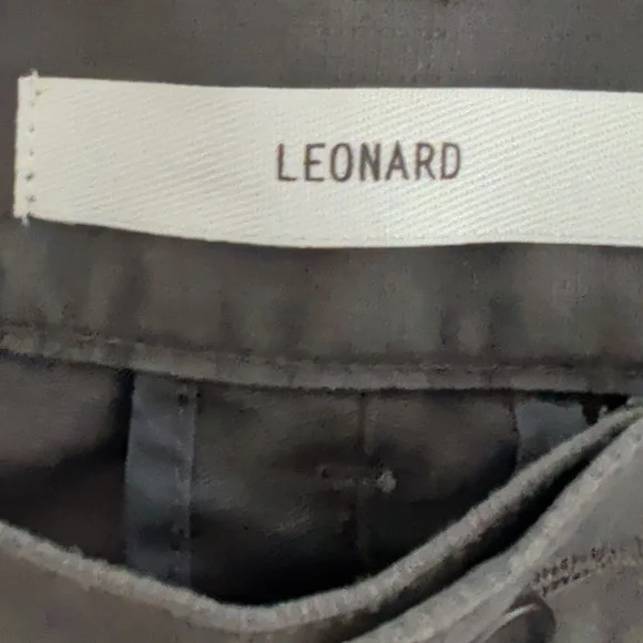 Billy Reid Nwt Charcoal Leonard Chinos